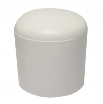 Zaślepka zewnętrzna okrągła biała fi 28 5 szt. Tani